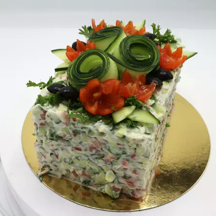 KASVISVOILEIPÄKAKKU GLUTEENITON - Voileipäkakut - 1521m - 2