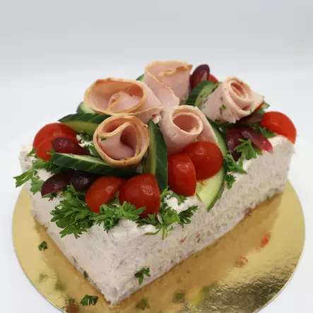 KALKKUNAVOILEIPÄKAKKU GLUTEENITON - Voileipäkakut - 5062m - 2