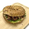 PULLED PORK-BAGEL - Täytetyt patongit ja Sämpylät - 813 - 1