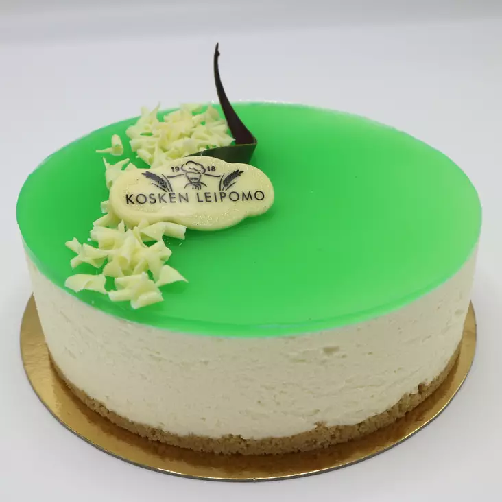 VALKOSUKLAA-LIME JUUSTOKAKKU GLUTEENITON - Juustokakut - 1312m - 1