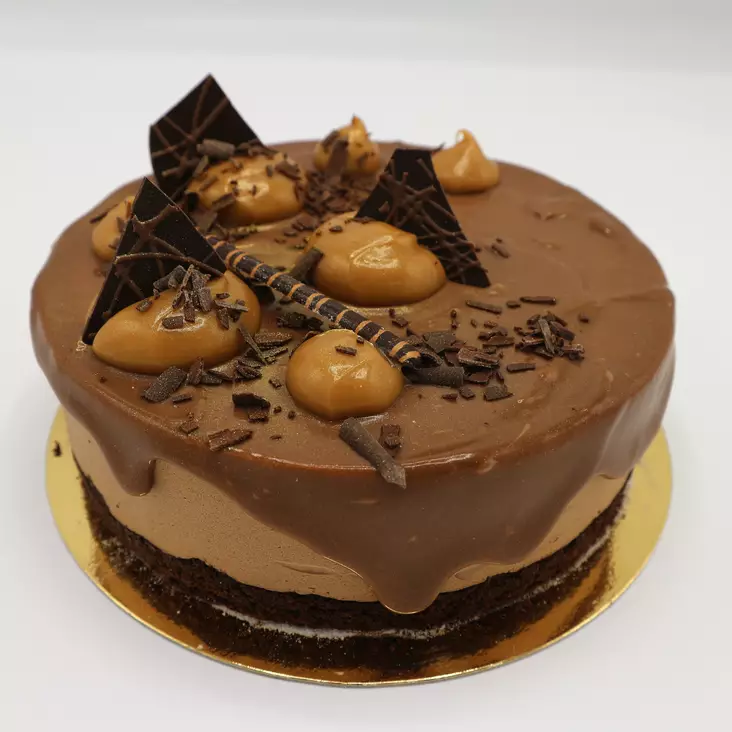 SUKLAA-KARAMELLIKAKKU GLUTEENITON - Moussekakut - 438m - 1