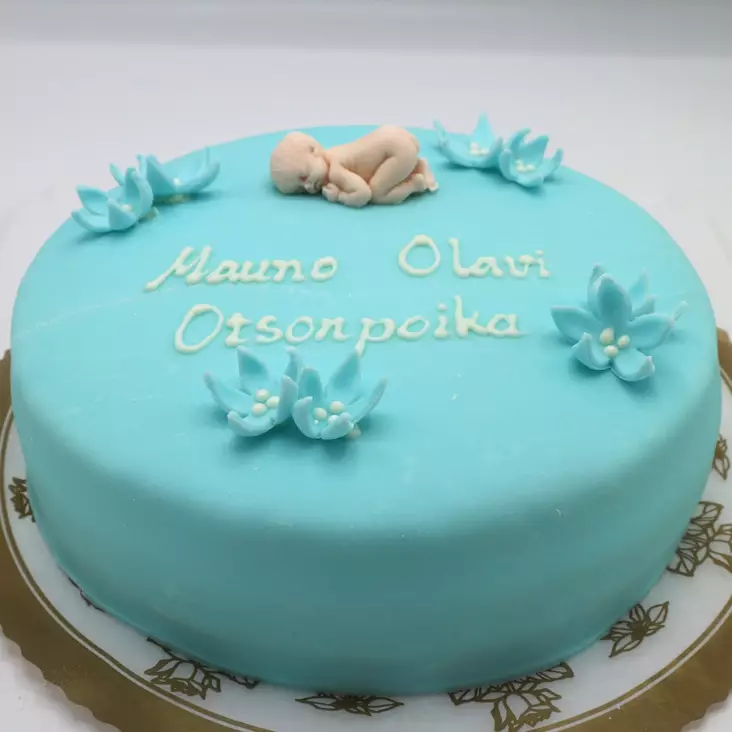 RISTIÄISKAKKU VAALEANSININEN - Muut kakut - 5047m - 1