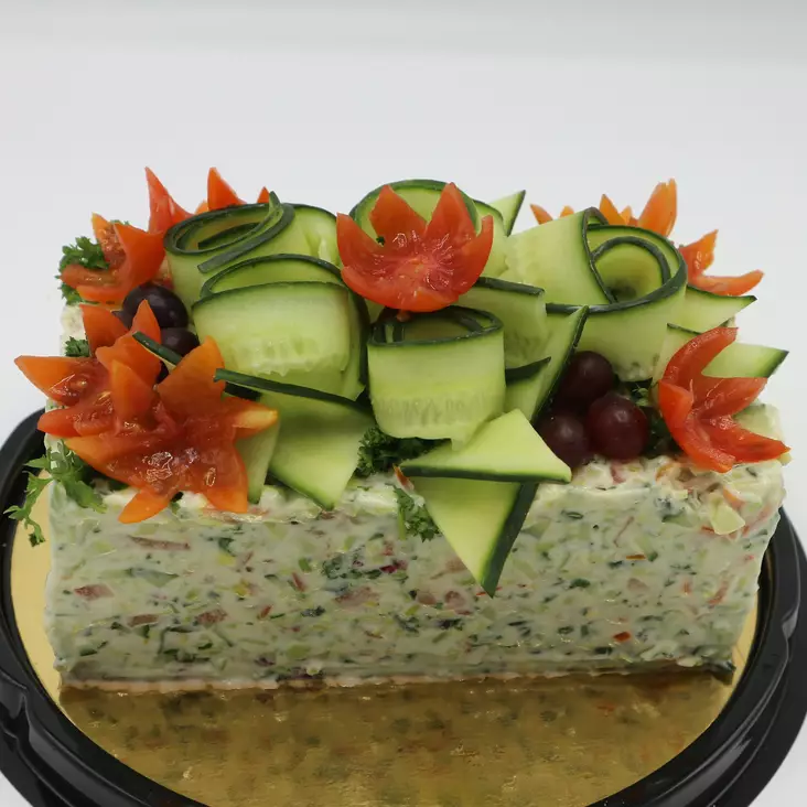 KASVISVOILEIPÄKAKKU GLUTEENITON - Voileipäkakut - 1521m - 1